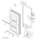 Diagram for 1 - Freezer Door