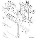 Diagram for 1 - Escutcheon & Door Assembly