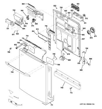 Diagram for PDW9900L00BB