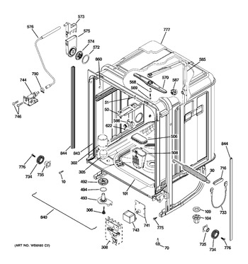 Diagram for PDW9900L00BB