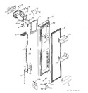 Diagram for 1 - Freezer Door