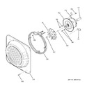 Diagram for 10 - Upper Oven Convection Fan