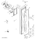 Diagram for 1 - Freezer Door