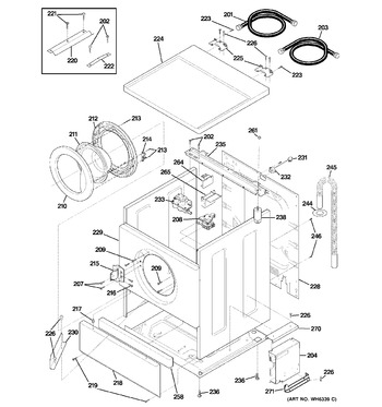 Diagram for WPXH214F0WW