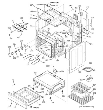 Diagram for JCBP26WJ3WW