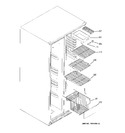 Diagram for 5 - Freezer Shelves