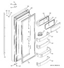 Diagram for 3 - Fresh Food Door