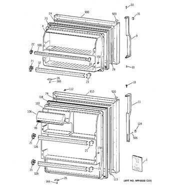 Diagram for HTS16GBRFRWW