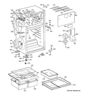 Diagram for GTS18QCSARWW