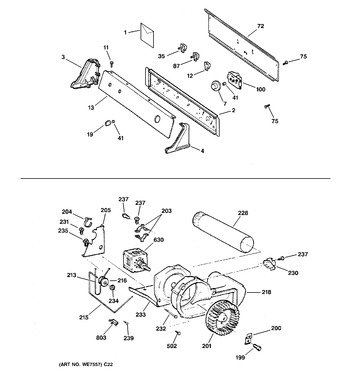 Diagram for DBXR463GD2CC