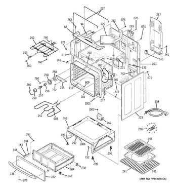 Diagram for JCB905TJ3WW