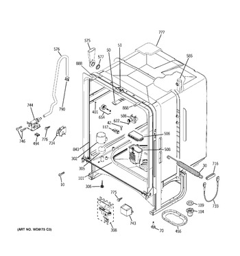 Diagram for GHDA450L00BB