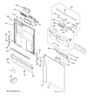 Diagram for GHDA455L00CS