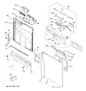 Diagram for 1 - Escutcheon & Door Assembly