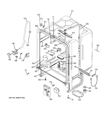 Diagram for GLD5850L00CS