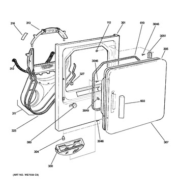 Diagram for NBXR463GB3WW