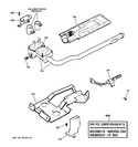 Diagram for 5 - Gas Valve & Burner Assembly