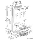 Diagram for 3 - Freezer Section, Trim & Components