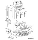 Diagram for 3 - Freezer Section, Trim & Components