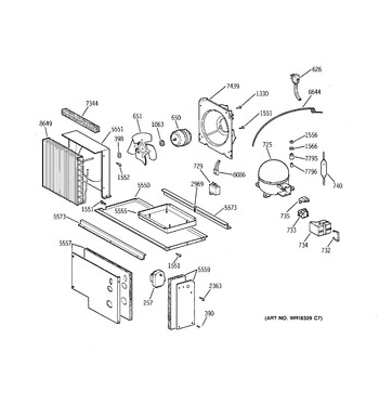 Diagram for ZISW36DYB