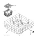 Diagram for 4 - Lower Rack Assembly