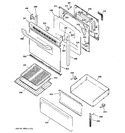 Diagram for 3 - Door & Drawer Parts