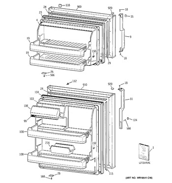 Diagram for GTE16HBSKRWW