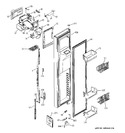 Diagram for 1 - Freezer Door