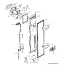 Diagram for 1 - Freezer Door