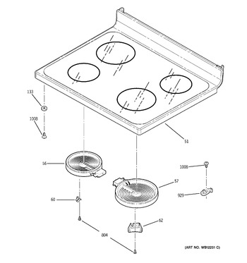 Diagram for JCBS55WK3WW