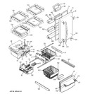 Diagram for 1 - Doors & Shelves