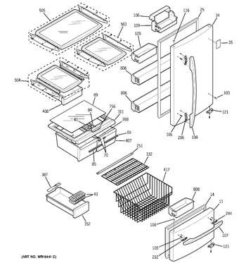 Diagram for GBS22HBPAWW