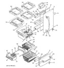 Diagram for 1 - Doors & Shelves