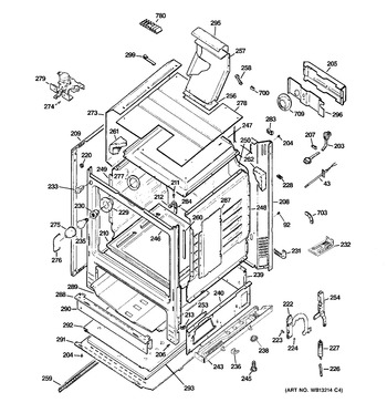 Diagram for JGB900SEK1SS