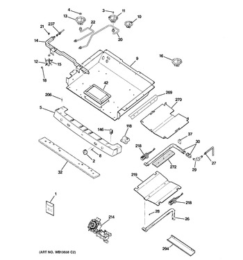 Diagram for JGB900SEK5SS