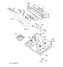 Diagram for 2 - Control Panel & Cooktop