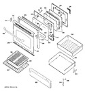 Diagram for 4 - Door & Drawer Parts