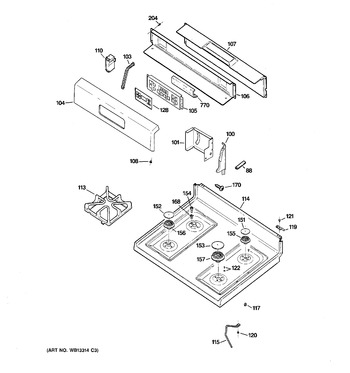 Diagram for JGBP28BEL1WH