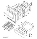 Diagram for 4 - Door & Drawer Parts