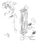 Diagram for 1 - Freezer Door