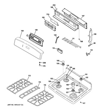 Diagram for JGB900BEK6BB