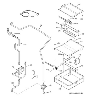 Diagram for JGS968TEK3WW