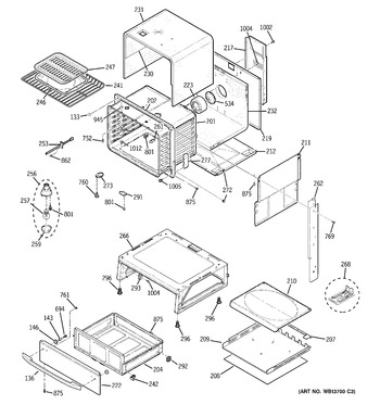 Diagram for JGS905TEK2WW