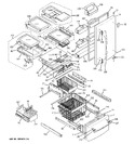 Diagram for 1 - Doors & Shelves