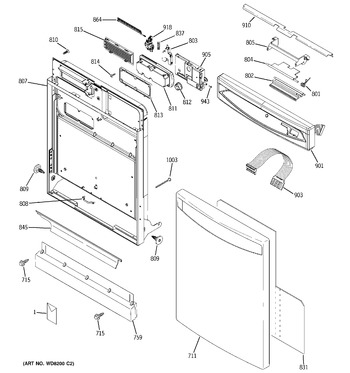 Diagram for PDW7380N00SS