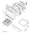 Diagram for 4 - Door & Drawer Parts