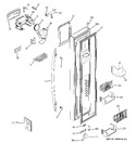 Diagram for 1 - Freezer Door