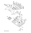 Diagram for 2 - Control Panel & Cooktop