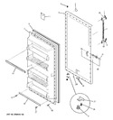 Diagram for 1 - Freezer Door