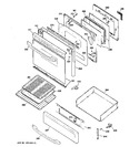 Diagram for 4 - Door & Drawer Parts